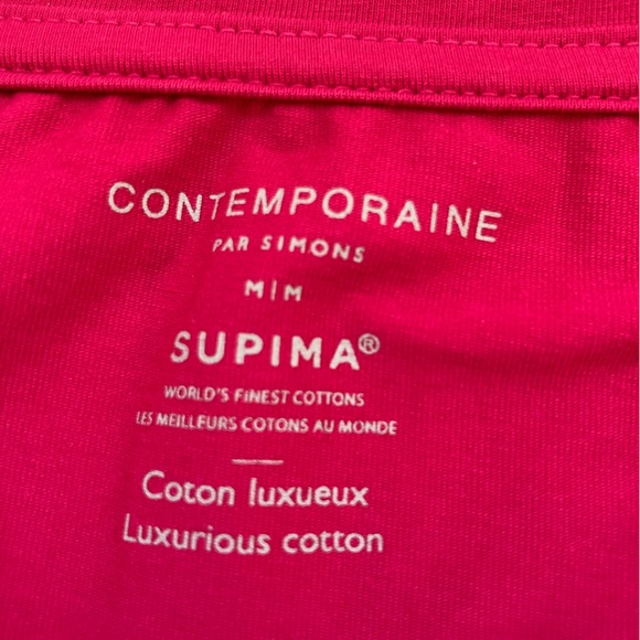 Contemporaine by Simons Women’s Sz Med Fuscia Pink 3/4 length sleeve - NWOT - Picture 2 of 5